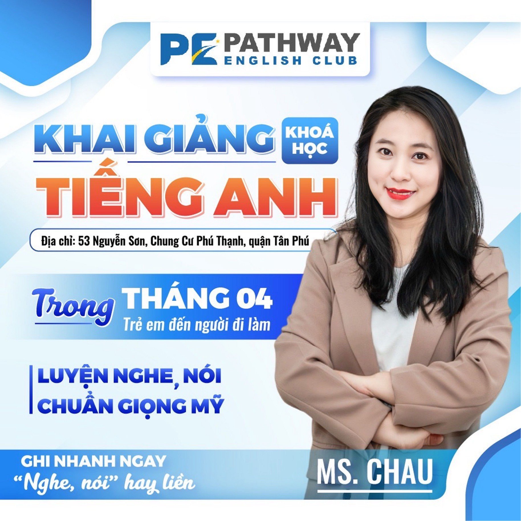 LỊCH KHAI GIẢNG THÁNG 4/2024 - OPENING CLASS IN APRIL, 2024